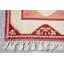 Tapis de cuisine, tapis turcs, tapis de couloir 2,4 x 10,6 pi, tapis marocain, tapis de cuisine rouge, tapis rétro