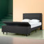 Lit plateforme tapissier avec rangement Schreffler-1826418633