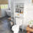 Versatile Bathroom Storage Cabinet With Drawer And Shelves, Space-Saving And Functional Design.