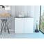 Lavabo utilitaire rectangulaire et armoire à 2 portes-2007935214-2010258732