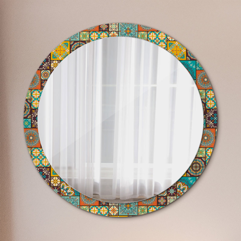 Huldar Glass Flat Wall Mirror
