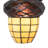7" Wide Acorn Wall Sconce