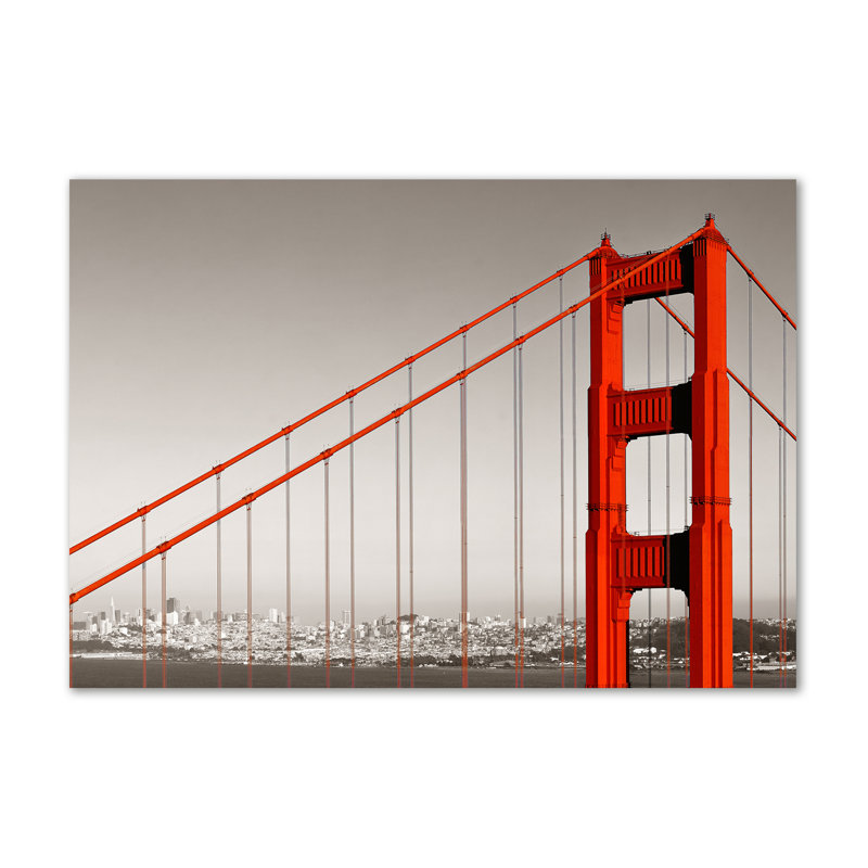 San Francisco Bridge - Wrapped Canvas Print