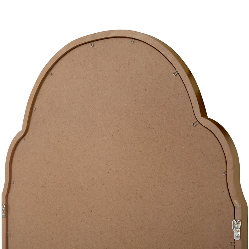 Wood Flat Wall Mirror