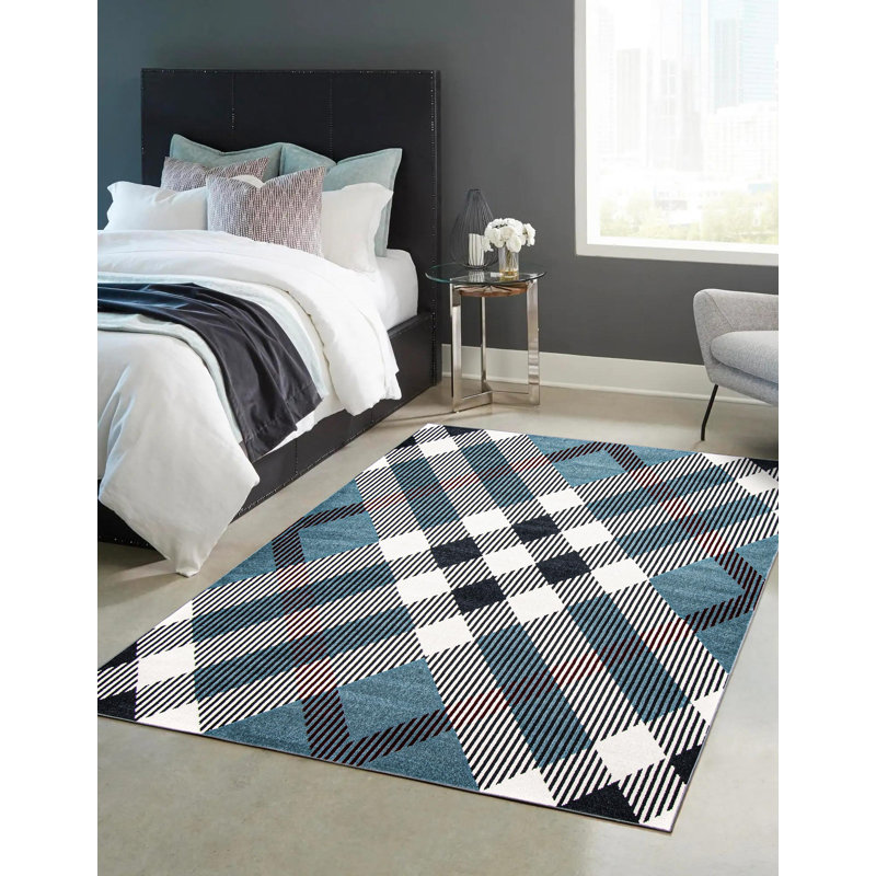 Tapis bleu, Rectangle 3 pi x 5 pi