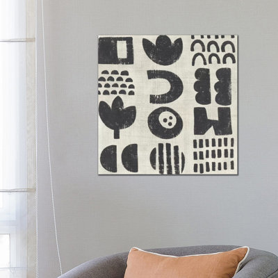 Tabla II 1 Piece Wrapped Canvas Painting