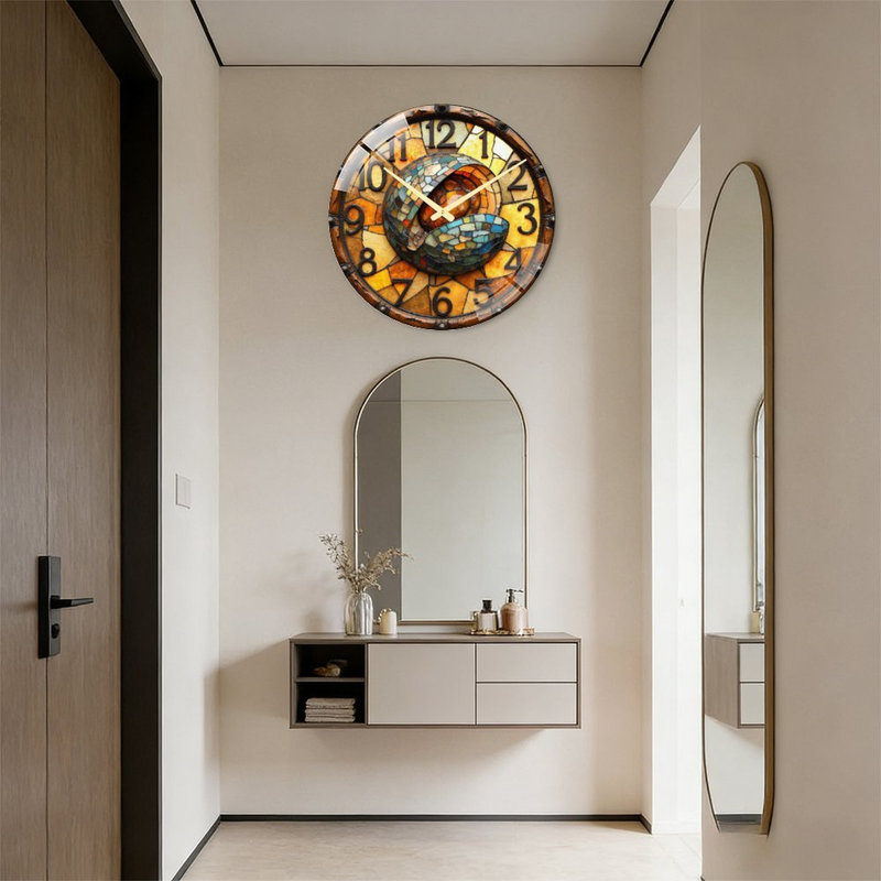 Horloge murale 24 po