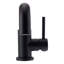 Robinet pour salle de bain à un trou et poignée simple-104820446