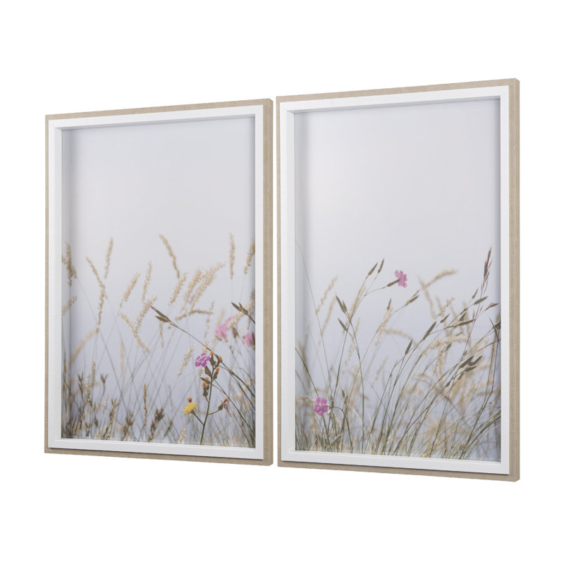 Wildflower Fade - reproduction d'art encadrée sous verre