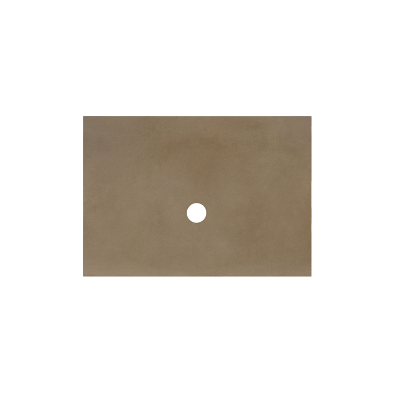 30.5" Single Bathroom Vanity Top, No Hole, Earth