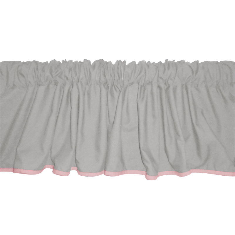 Cantonnière 72 "Vilray Forever Mine, Gris / rose