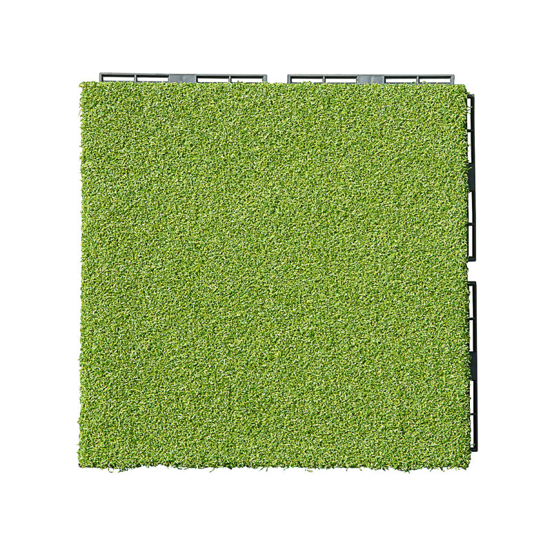 Carreaux de terrasse en plastique gazon