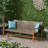 75.25"L Patio Rattan Sofa-1478095149