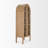 Enos Curio Cabinet New Elm, Light MCE002