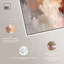 Décoration murale abstraite Hazy Sunset IV par Art Remedy, cadre blanc, 30 x 45-774512050-774512049