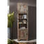 Nature 200 cm H x 55 cm W Solid Wood Standard Bookcase