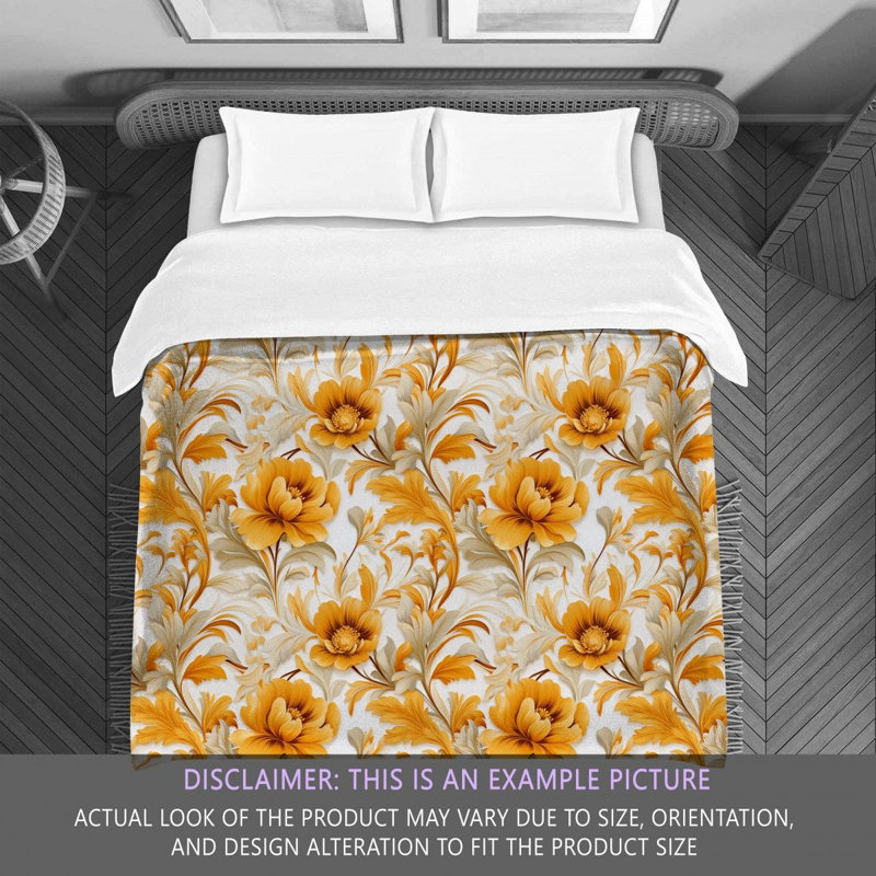 Floral Anquanette Comforter, Queen Comforter