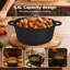 Toque 6.6L Cast Iron Round Dutch Oven