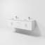 Ensemble de meuble-lavabo double mural 60 "Geneva-87285963-112899377