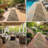 Custom Size Indoor Outdoor Runner Rug (26' x 12' Runner) - Alto Heritage Natural Beige Diamond Pet Friendly Flatweave-69750838