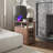 End Table With Charging Station, Narrow Side Table With USB Ports Outlets, Small Table With Hidden Storage Open Shelf For Living Room,