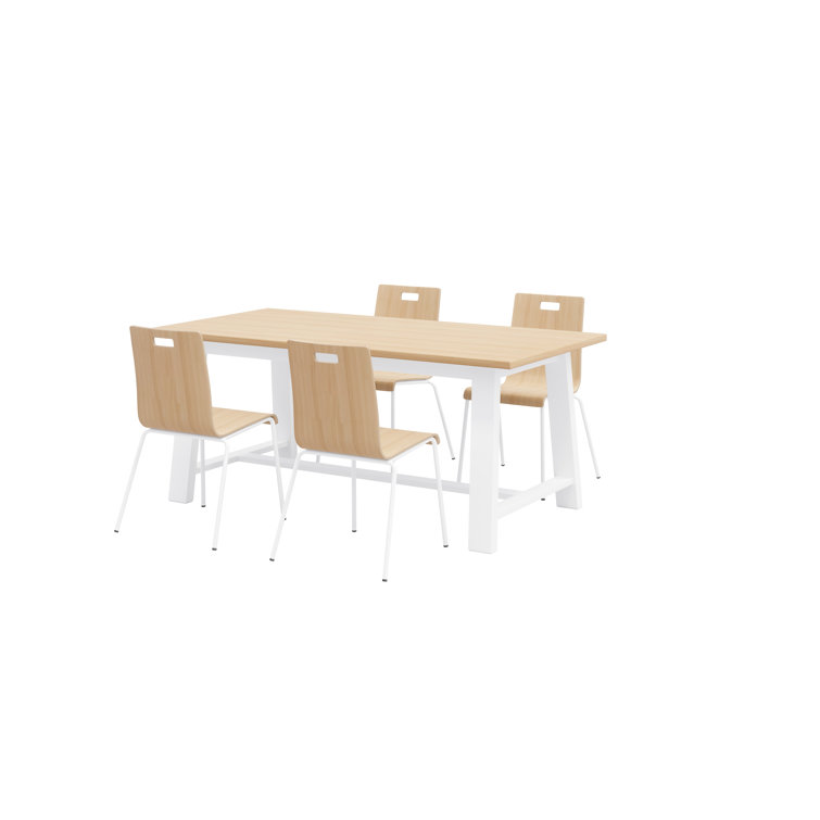 Midtown- Jive Set 36" L Rectangular Breakroom Table and Chair Set