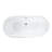 72'' x 31.5'' Soaking Cast Iron Bathtub