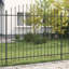 Powder-Coated Steel Fence Panels Included-124587419