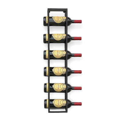 Aryana 6 - Bottle Wine Bottle Rack in Black