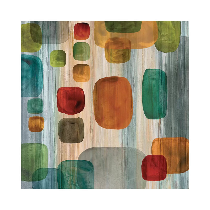 Suspended Gems I by Angela Perry - Print on Canvas, Wrapped Canvas, 30.48 cm H x 30.48 cm W