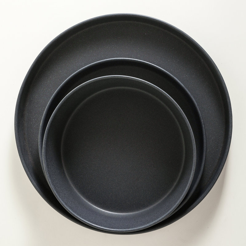 Service de vaisselle Stone By Mercer Project MODAN - Service pour 4, Gris anthracite