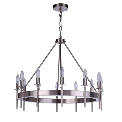Jazlyne 12 - Light Traditional Chandelier