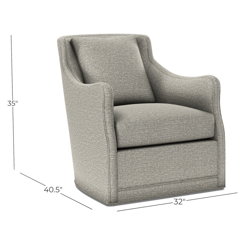 Arcadia Swivel Glider, Wild Dunes Mist