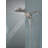 HydraChoice Hydrorain 5 Spray Dual Shower Head and Handheld Shower with H2Okinetic 2.5 GPM-1616985622