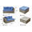 Patio Sofa With Cushions