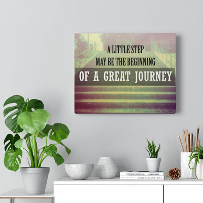 A Great Journey - Wrapped Canvas Print