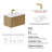 30" Single Vanity Set, Base, Ceramic Top-76286727