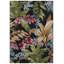 Flowers Green/Red Indoor/Outdoor Rug-84974730