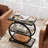 Marquille 3-Tier Manufactured Wood and Metal End Table with Round Frame-1094940360