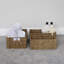 JVL Seagrass Decorative Basket