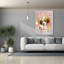 «Flower Crown Cavalier King Charles Spaniel» par Furbaby Affiliates, art mural sur toile-29059740