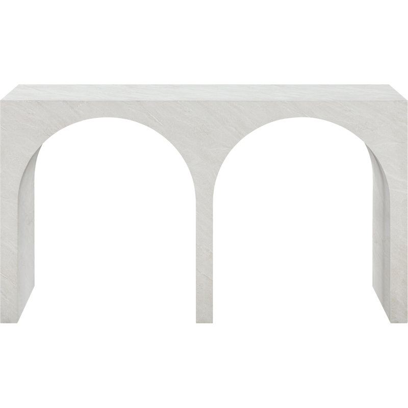 Pyresburg Finished Console Table, White
