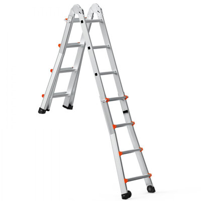 Aluminium Lightweight Folding Extension Ladder