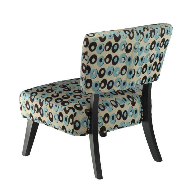  chaise De Pantoufle De Tissu Gavin, Multicolore