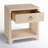 Cleo Raffia 1 - Drawer Nightstand, Natural Color Raffia-1155862252