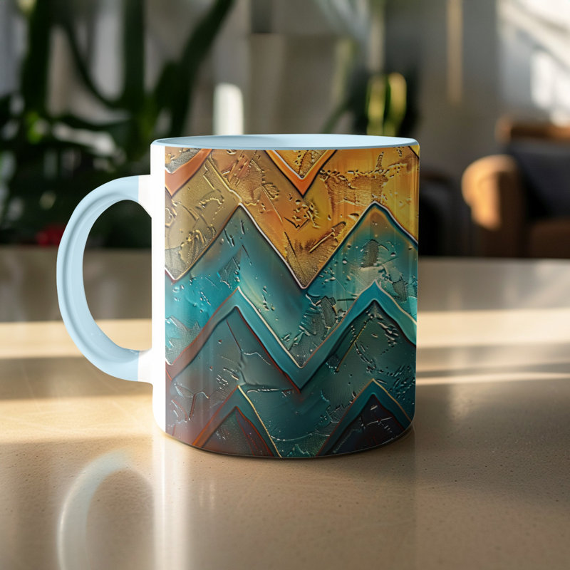 Mug, Light Blue