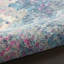 Tapis abstrait rose / bleu / orange / ivoire Abbate-1755712693