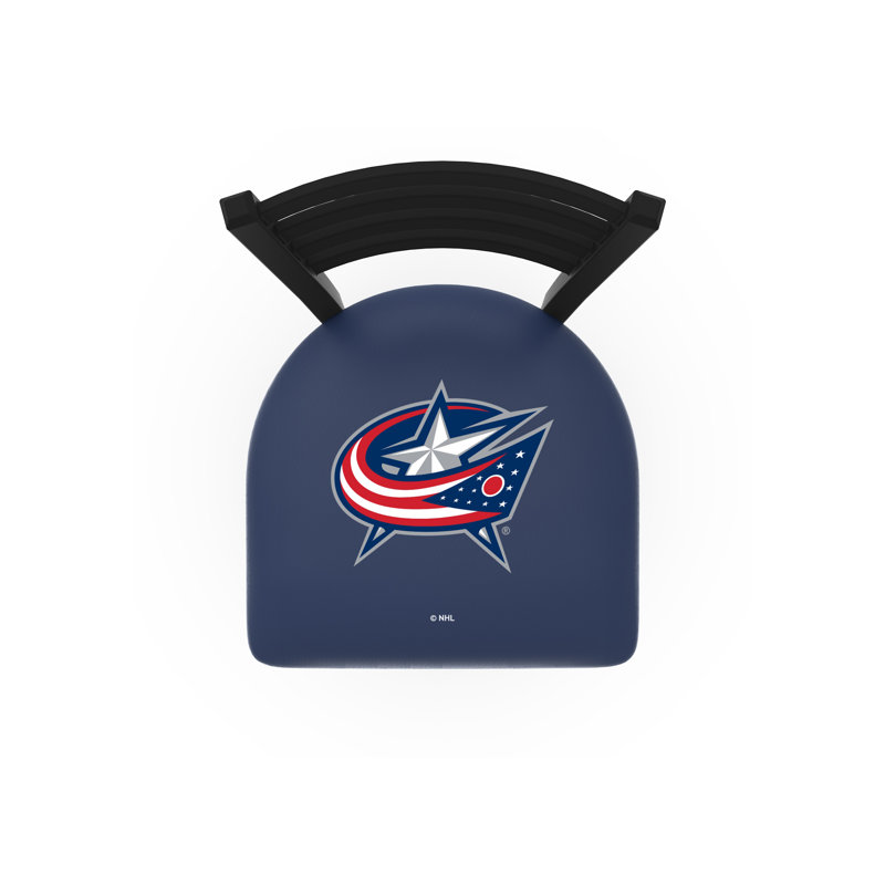 Tabouret de bar rotatif 30 po NHL, Columbus Blue Jackets, Tabouret de bar (siège d'une hauteur de 30 po)