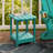 Outdoor HDPE Adirondack 2-Tier Weatherproof Patio Side Table-1173014592