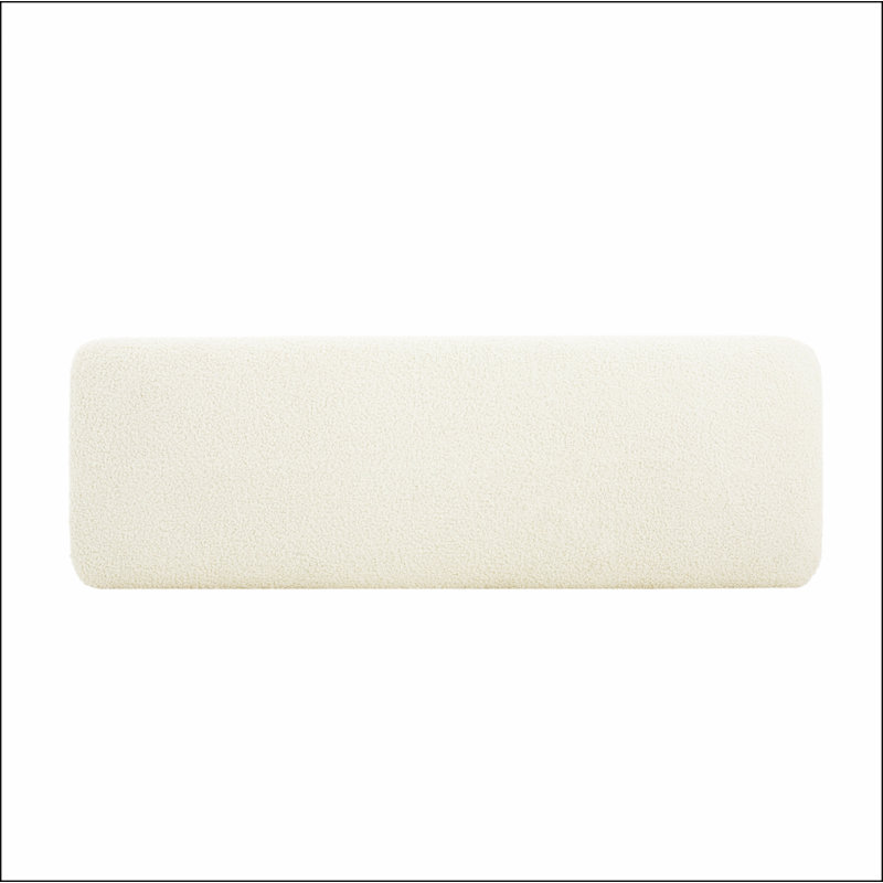 Repose-pieds confortable, Blanc
